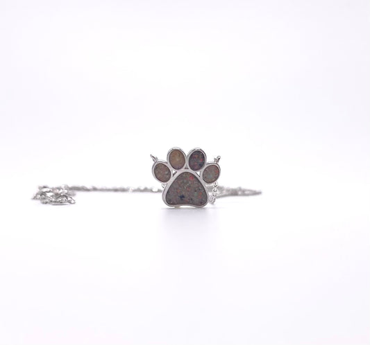 Paw Print Keepsake Necklace