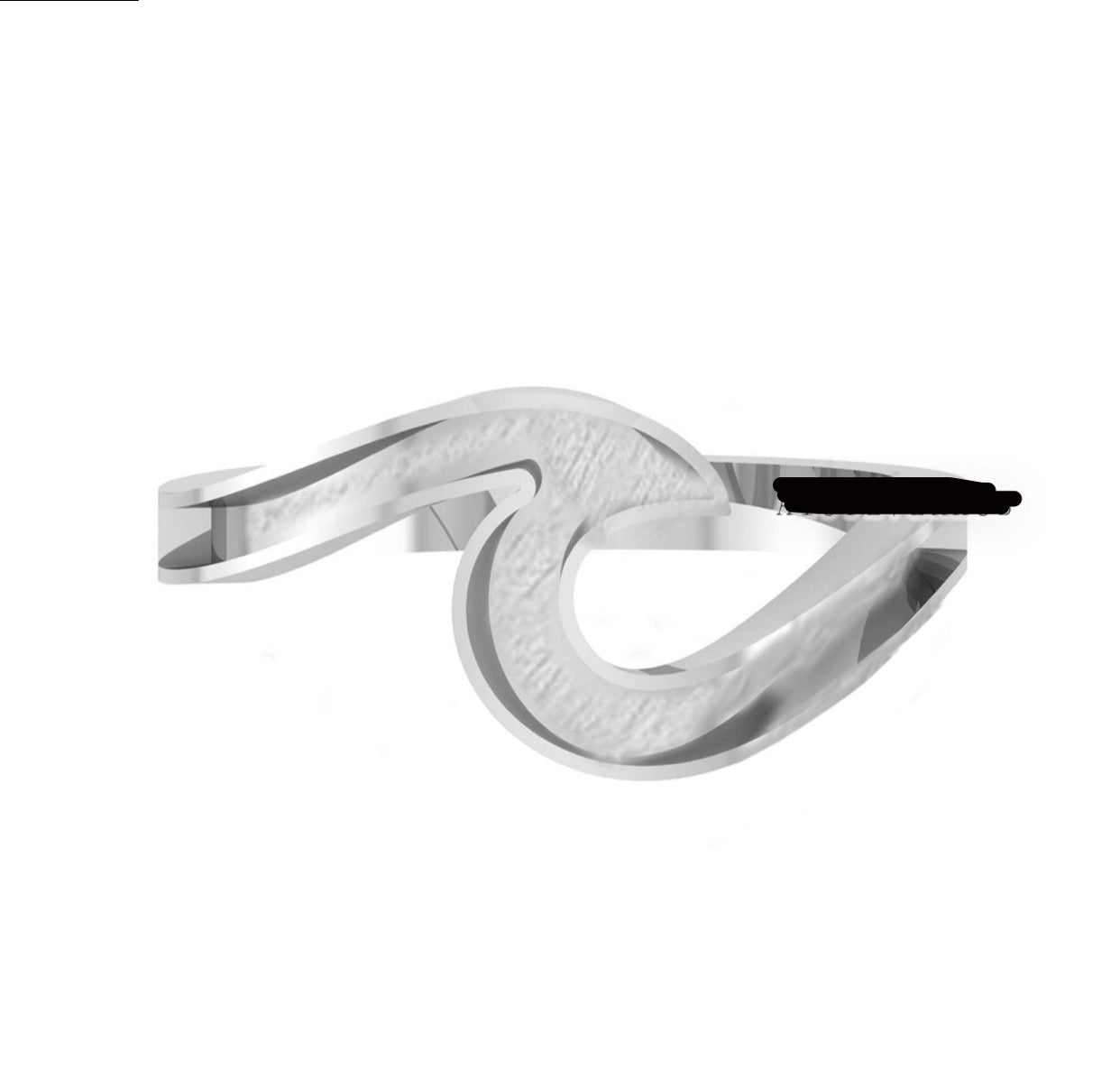 Ocean Wave Keepsake Ring
