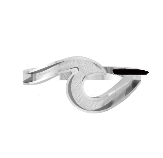 Ocean Wave Keepsake Ring